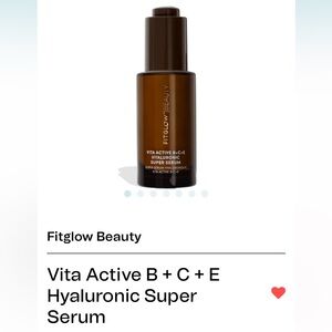 Fitglow Beauty Vita Active B+C+E Hyaluronic Super Serum